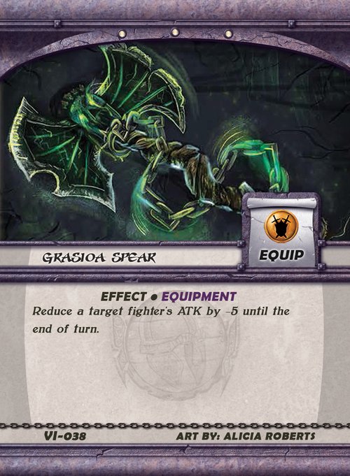 Grasioa Spear card