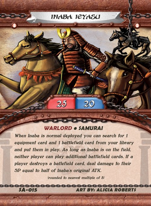Inaba Ieyasu card
