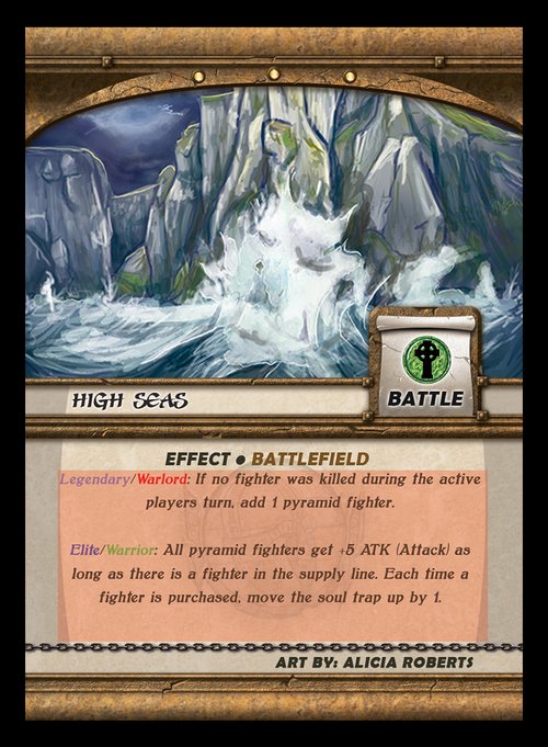 High Seas battlefield card