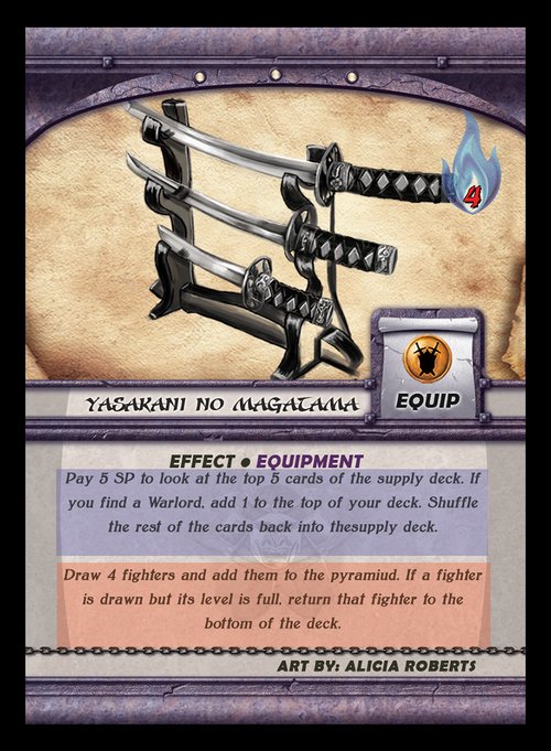 Yasakani no Magatama card