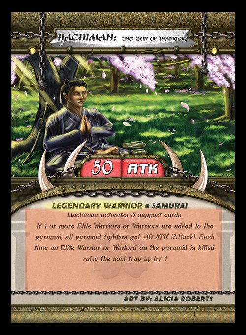 Hachiman: The God of Warriors card