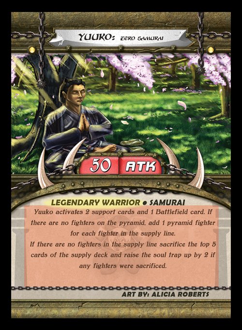 Yuuko: Zero Samurai card