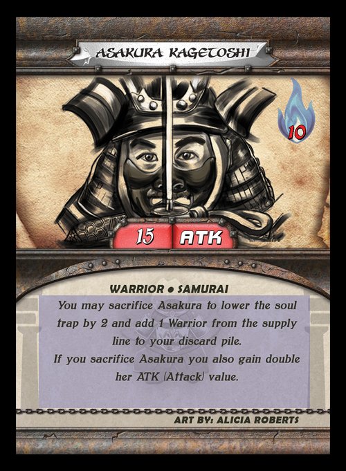 Asakura Kagetoshi card